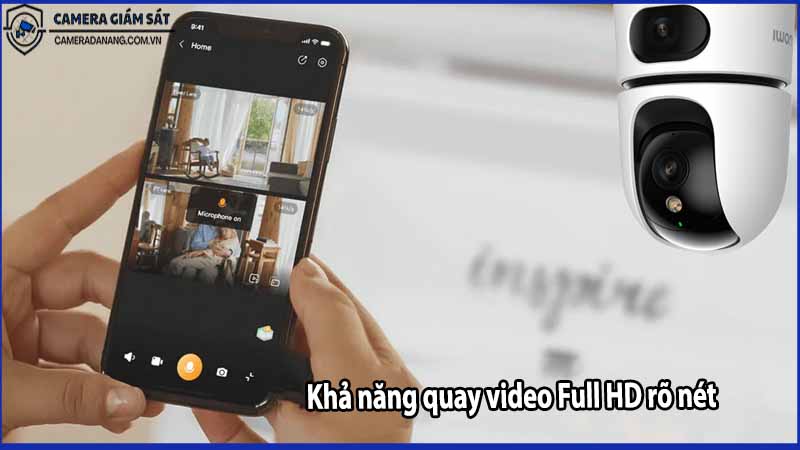 Khả năng quay video Full HD rõ nét với Camera IPC-S2XP-6M0WED