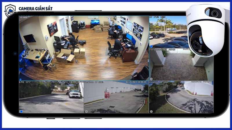 Ghi hình mượt mà, không bị giật nhờ vào phần cứng và phần mềm tối ưu của Camera IPC-S2XP-6M0WED