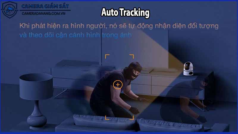 Khả năng theo dõi tự động với Camera IPC-S2XP-6M0WED