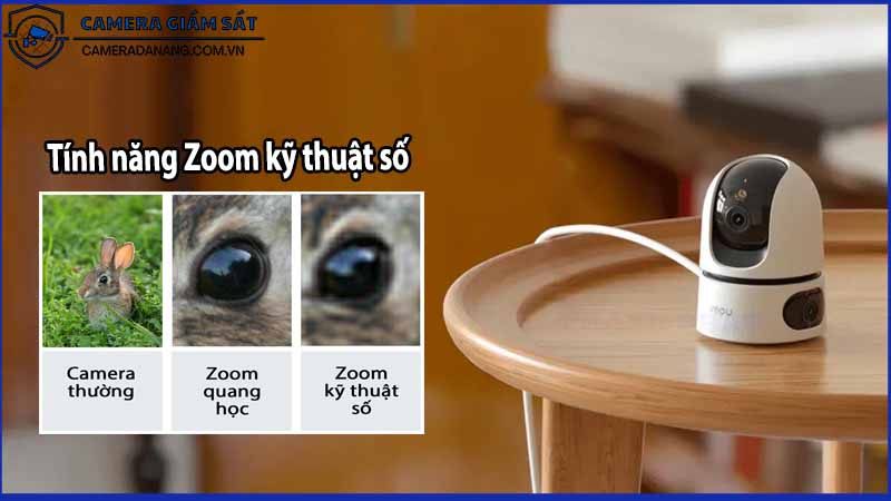 Zoom kỹ thuật số giúp phóng to hình ảnh với Camera IPC-S2XP-6M0WED