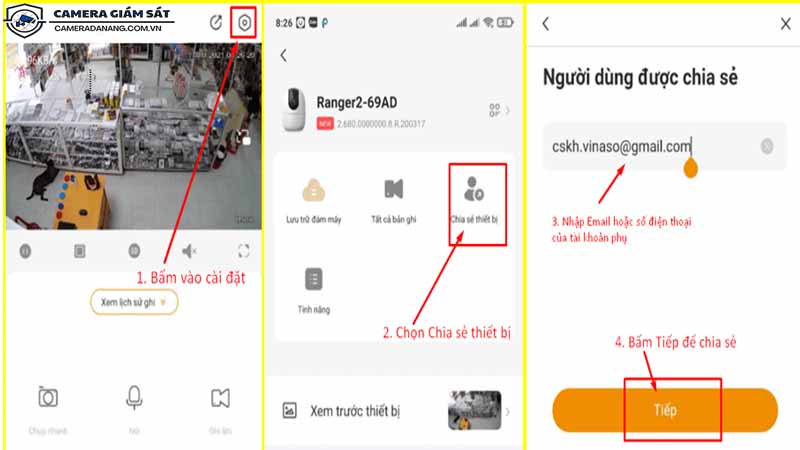 Hỗ trợ nhiều người dùng cùng lúc với Camera IPC-S2XP-6M0WED