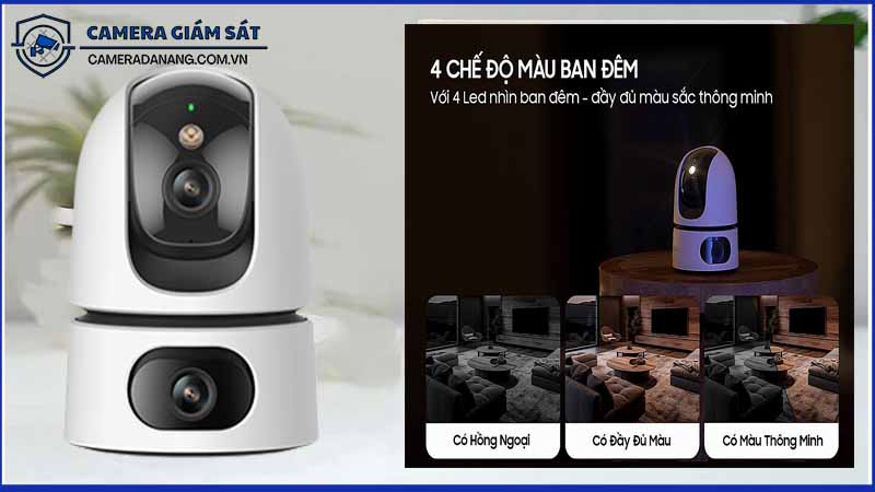 Chế độ quan sát ban đêm với hồng ngoại trên Camera IPC-S2XP-6M0WED