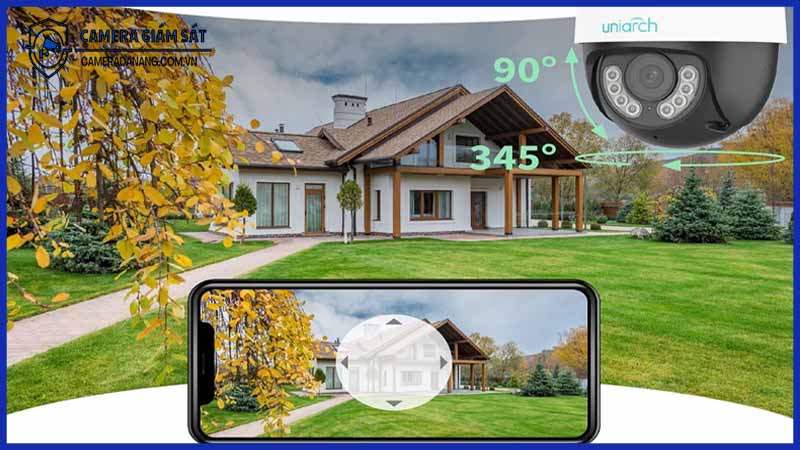 Camera IP WIFI PTZ 3MP UNIARCH UHO-P1A-M3F4D