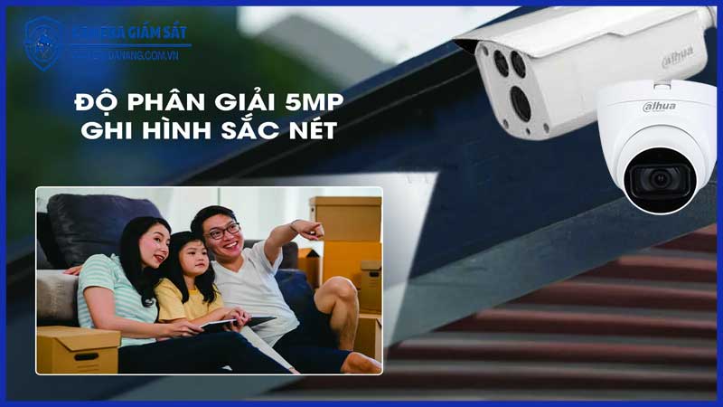 Lắp đặt camera giám sát Đà Nẵng: Độ phân giải 5MP có cần thiết không?