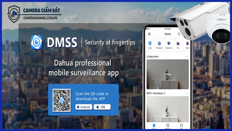 Có thể chia sẻ hình ảnh camera cho người thân qua app không?