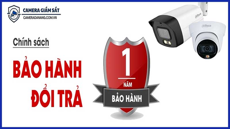 Chính sách bảo hành của bộ 2 camera Dahua 5MP
