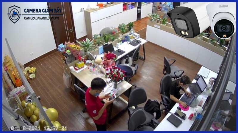 Lắp đặt camera Dahua 5MP cho cửa hàng và văn phòng