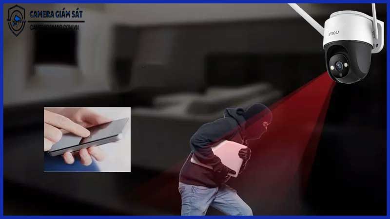 Tính năng phát hiện chuyển động thông minh trên camera Imou năng lượng mặt trời