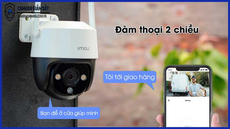 Tìm hiểu chế độ đàm thoại 2 chiều của camera Imou 4G