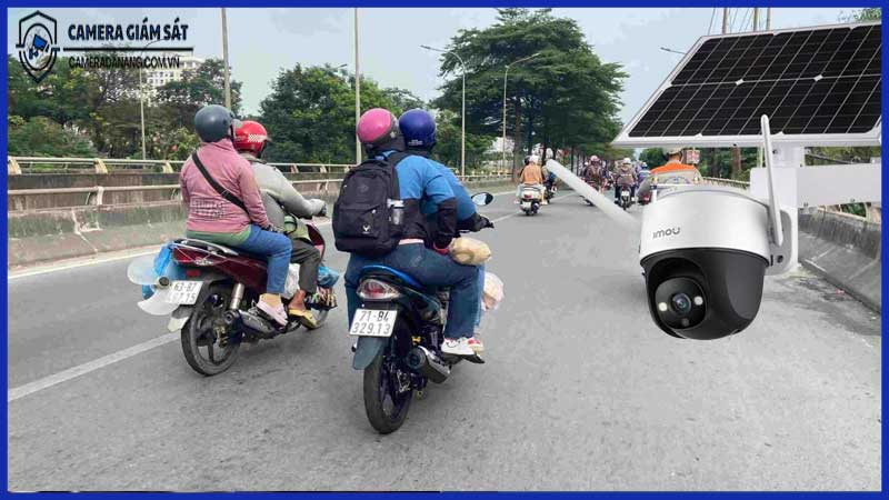 Camera Imou năng lượng mặt trời 4G có quay được biển số xe không?