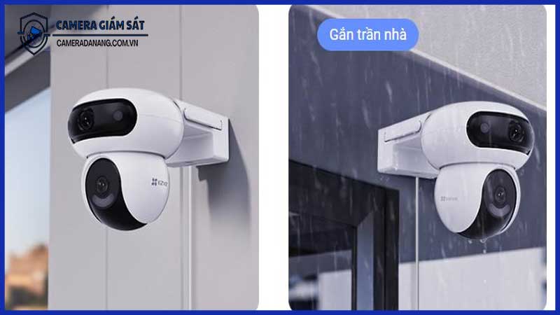 Hướng dẫn lắp đặt Camera giám sát Ezviz H90 ngoài trời