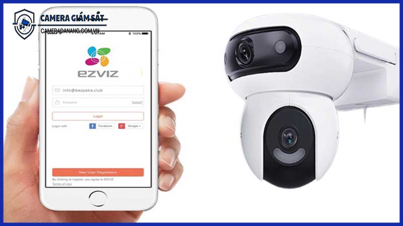 Cách kết nối Camera Ezviz H90 với ứng dụng Ezviz trên điện thoại