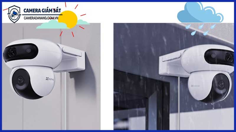Camera Ezviz H90 có thể chịu được thời tiết như thế nào?