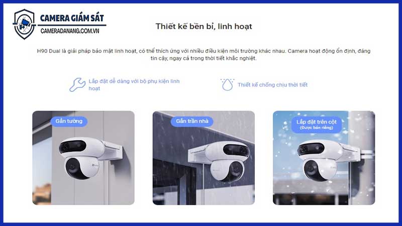Giới thiệu về khả năng ghi hình 24/7 của Camera Ezviz H90