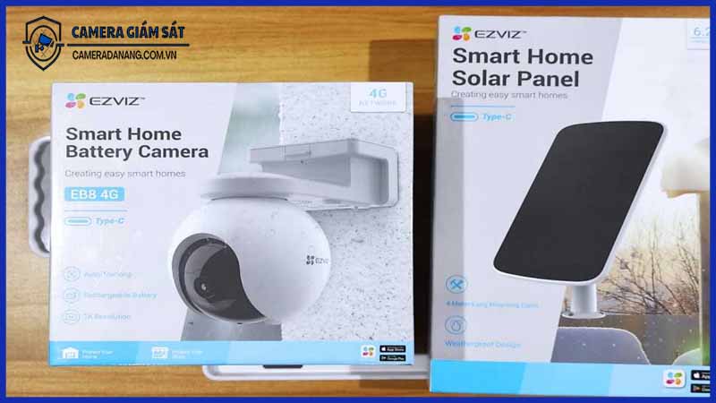 Sử dụng camera giám sát năng lượng mặt trời EZVIZ EB8 cho trang trại, vườn cây