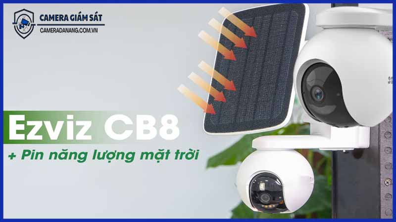 Khả năng hoạt động bền bỉ của camera EZVIZ EB8 dưới ánh nắng mặt trời
