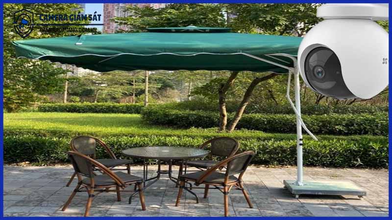 Sử dụng camera EZVIZ EB8 trong các khu vực cách xa điện lưới