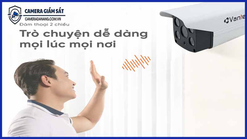 Đàm thoại hai chiều của Vantech V2033 có rõ ràng không