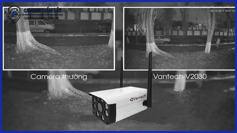 Gắn camera tại vị trí bị thiếu sáng – Vantech V2030 có đáp ứng được không?