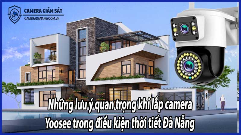 Camera Yoosee 2 mắt: Giải pháp chống trộm thông minh cho nhà phố