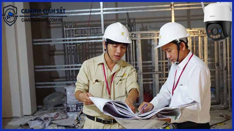 Camera Imou 5MP IPC-K7FP-5H0WE giúp tăng cường khả năng bảo mật cho công trình xây dựng