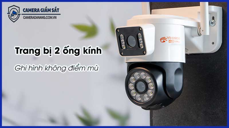 Những trường hợp nên chọn camera Yoosee 2 mắt thay vì 1 mắt