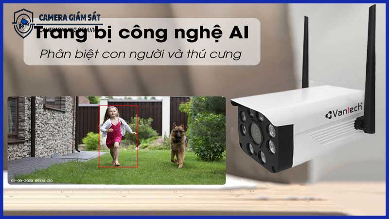 Giám sát người làm tại nhà riêng: Lý do nên dùng Camera AI Vantech V2030 thay vì camera thường