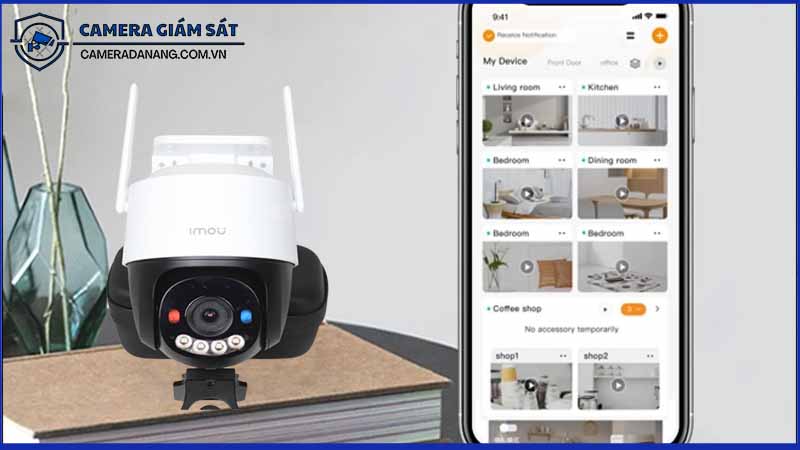 Camera Imou 5MP IPC-K7FP-5H0WE: Giám sát liên tục công trình dù ở xa