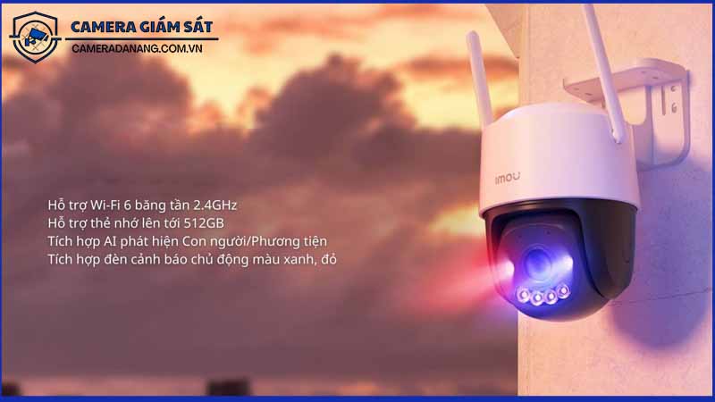 Cách Camera Imou 5MP IPC-K7FP-5H0WE hỗ trợ bảo vệ công trình khỏi các mối nguy hiểm