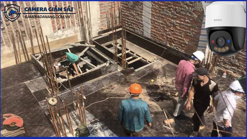 Lắp đặt Camera Imou 5MP IPC-K7FP-5H0WE để đảm bảo an ninh cho công trình xây dựng