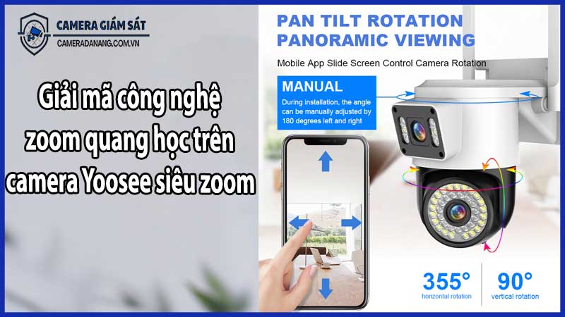 Giải mã công nghệ zoom quang học trên camera Yoosee siêu zoom