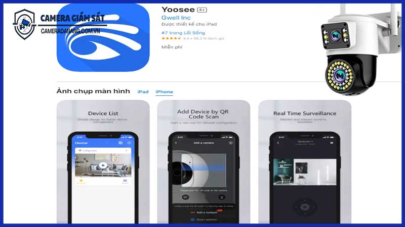 Hướng dẫn sử dụng app Yoosee xem camera từ xa đơn giản