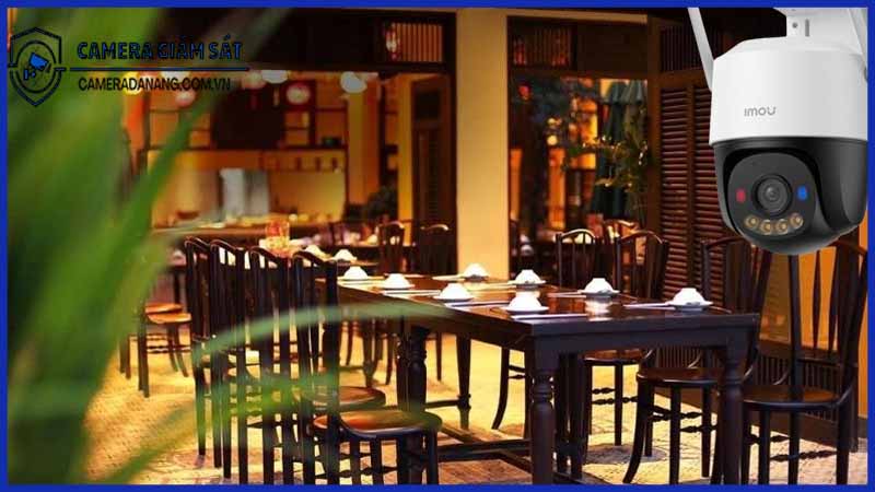 Lắp đặt Camera Imou 5MP IPC-K7FP-5H0WE bảo vệ tài sản và giám sát hiệu quả cho nhà hàng.