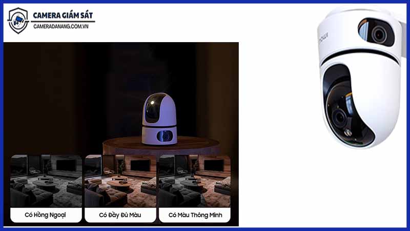 Chế độ tối ưu hóa ánh sáng giúp hình ảnh sắc nét trong môi trường ánh sáng yếu với Camera IPC-S2XP-6M0WED