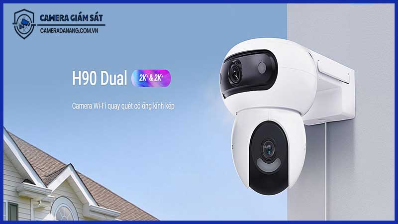 Lý do Camera Ezviz H90 là lựa chọn hàng đầu cho giám sát ngoài trời