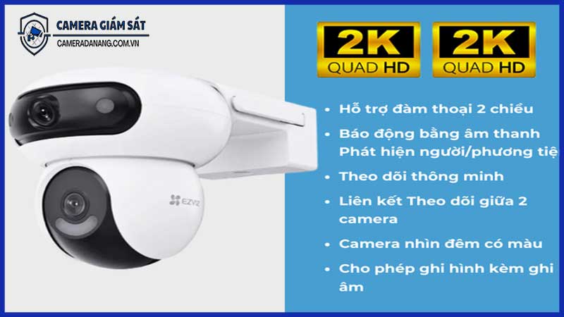 Các tính năng bảo mật của Camera Ezviz H90
