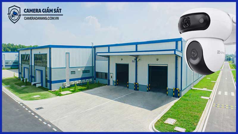 Ứng dụng của Camera Ezviz H90 trong việc giám sát nhà xưởng và kho bãi