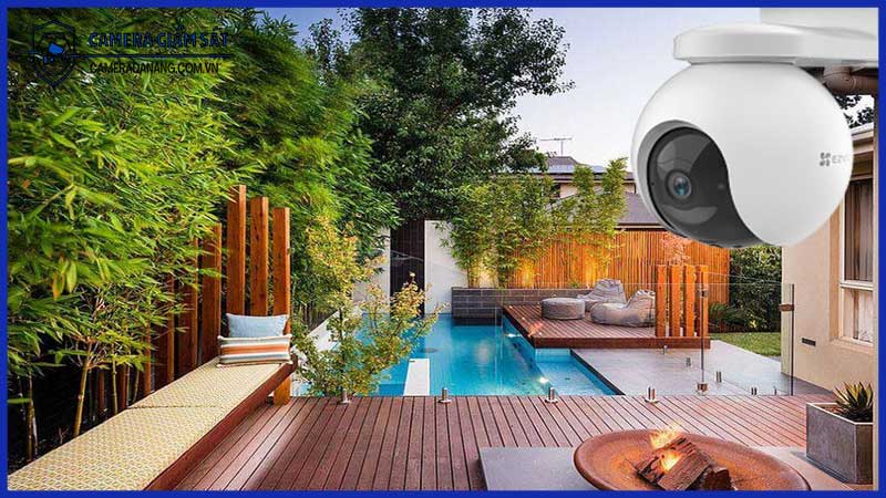 Cách lắp camera giám sát EZVIZ EB8 cho không gian ngoài trời mà không cần điện lưới