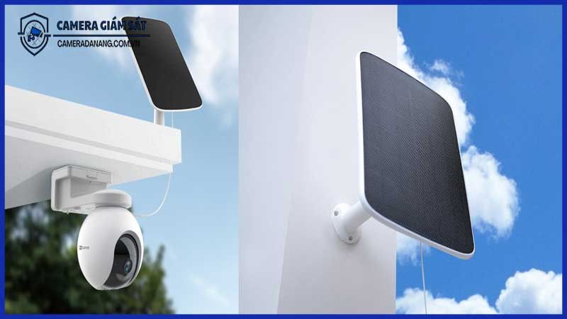 Giám sát khu vực ngoài trời không cần sử dụng điện lưới với camera EZVIZ EB8