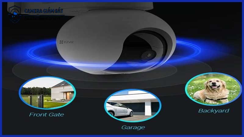 Tính năng ghi hình trong điều kiện thiếu sáng của camera EZVIZ EB8