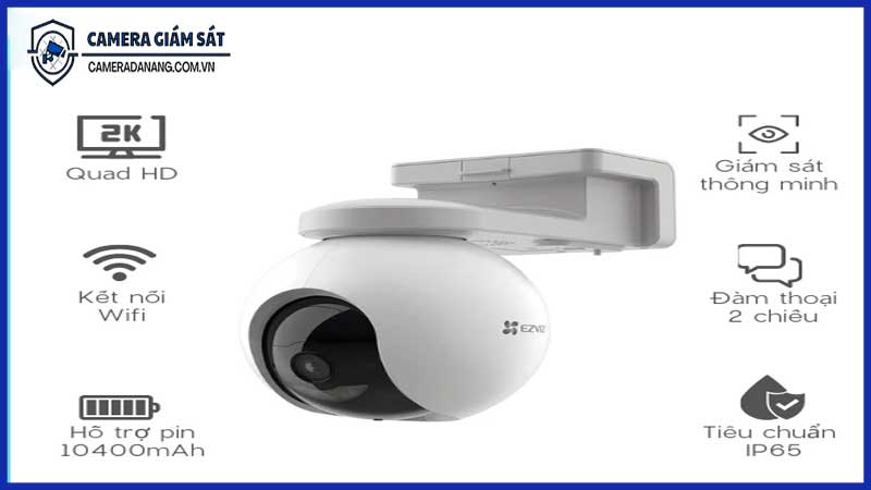 Khám phá các tính năng thông minh của camera EZVIZ EB8 cho giám sát ngoài trời