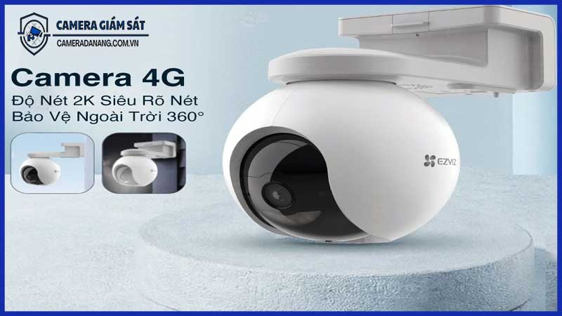 Camera EZVIZ EB8: Lựa chọn an toàn cho việc giám sát khu vực không có điện