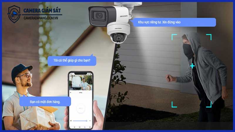 Hướng dẫn sử dụng tính năng đàm thoại hai chiều trên camera giám sát Hikvision IP 2MP
